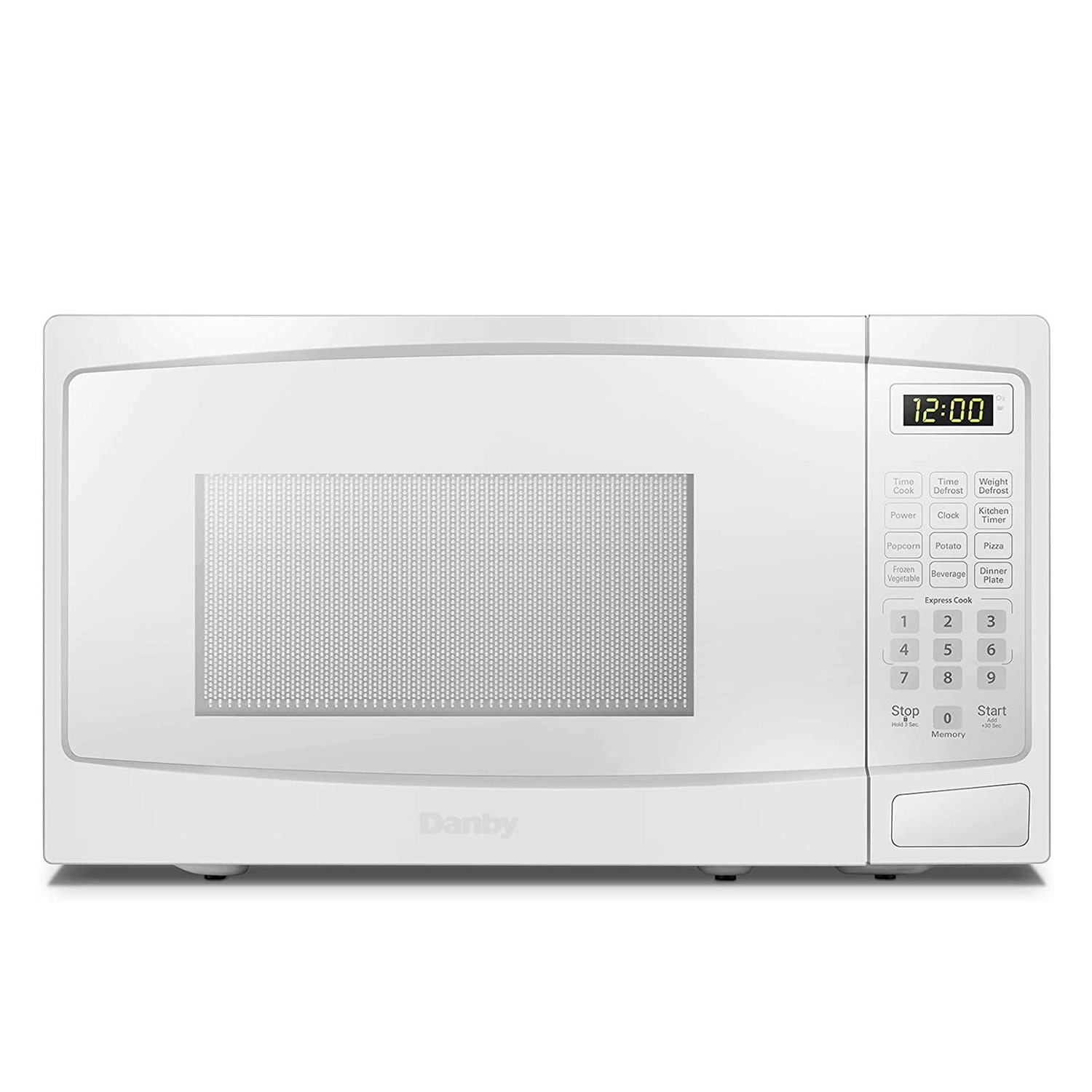 Danby 700W 0.7 Cubic Feet Convenient User-Friendly Countertop Microwave, White