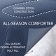 preview thumbnail 4 of 20, Home Essential Lightweight Bed In A Bag Bedding Set (Includes Comforter, Sham, Bedskirt, Fitted Sheet, Flat Sheet, Pillowcase)