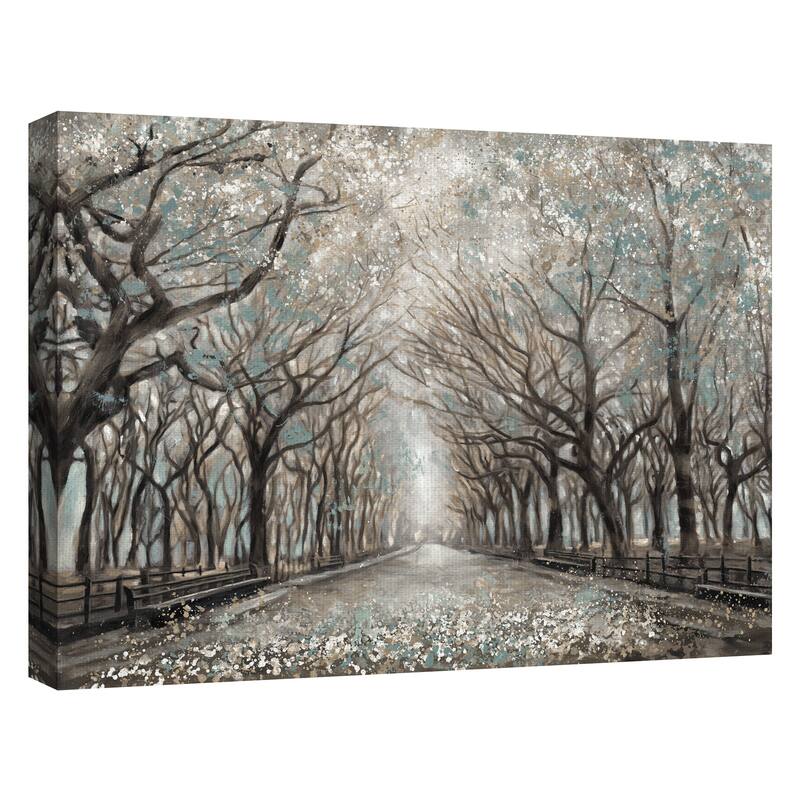 Momentary Quiet Platinum by Frank Parson Canvas Art Print