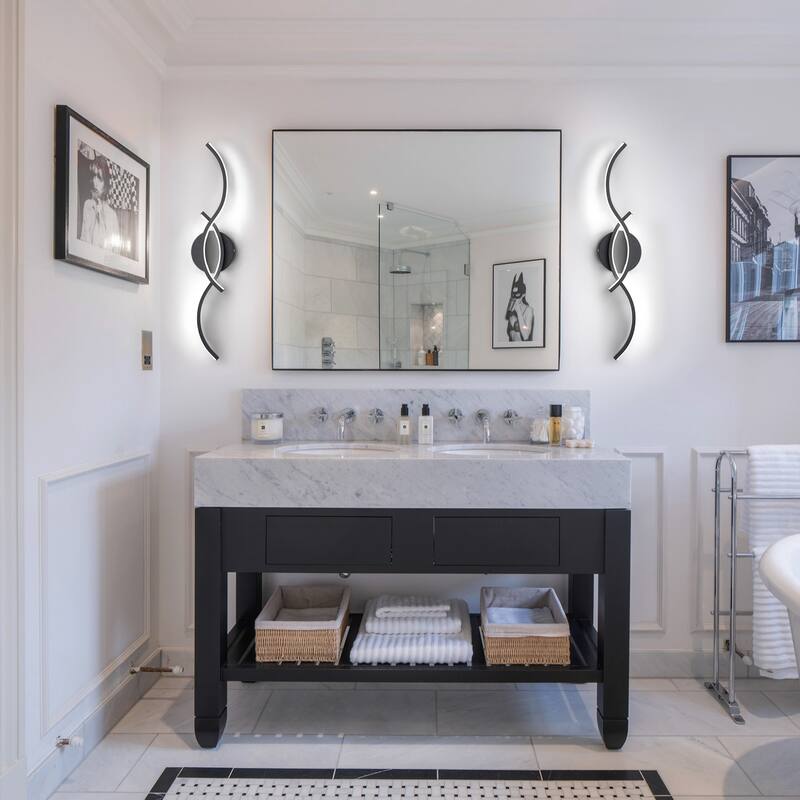 23.6'' Modern Intergrated LED Vanity Light Wall Sconce for Bathroom - 23.6