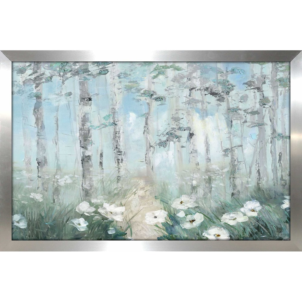 "Magical Birch Grove" by Sally Swatland Print on Acrylic