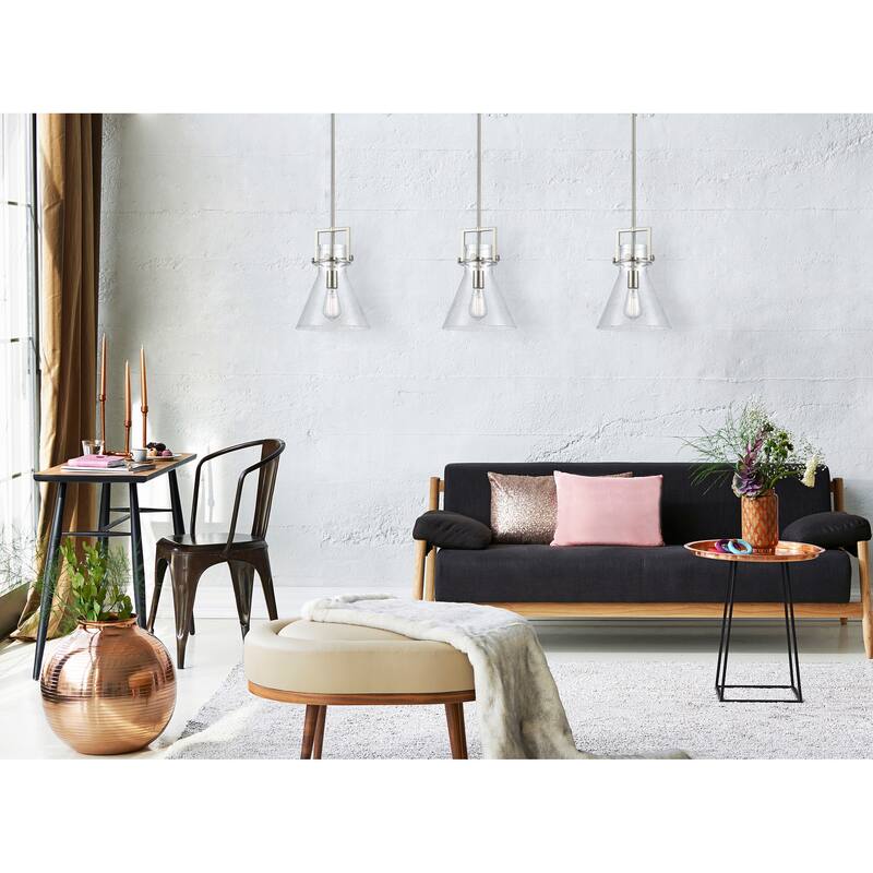 Innovations Lighting Newton Cone - 1 Light 10" Stem Hung Pendant