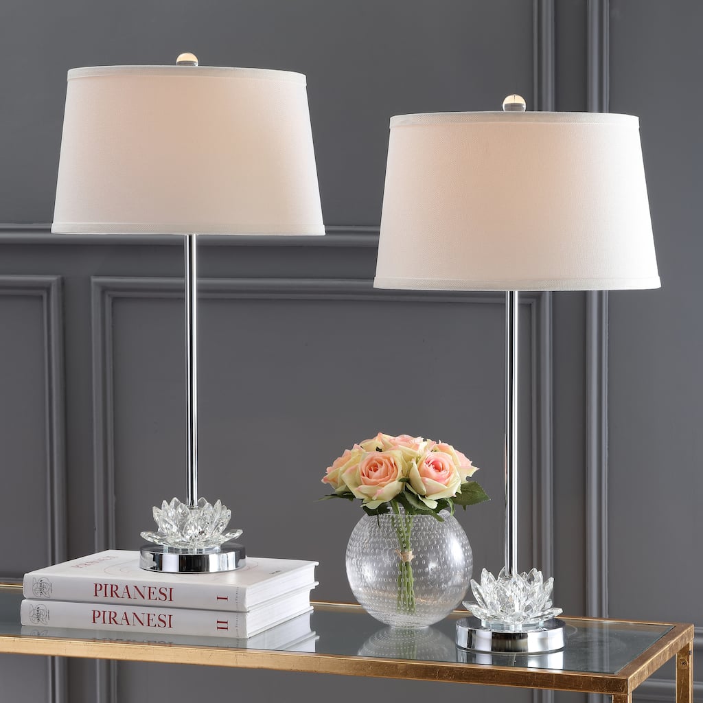 SAFAVIEH Lighting Cher 23-inch Table Lamp (Set of 2) - 14"x14"x23" - 14Wx14Dx23H