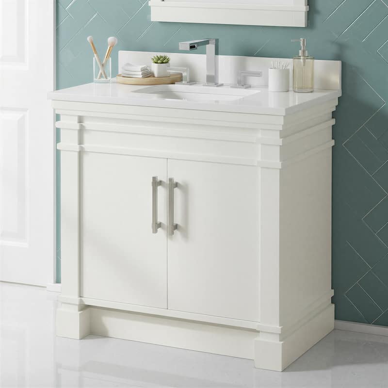 Frank Lloyd Wright USONIA® Harmony 36-inch Wood Sink Vanity