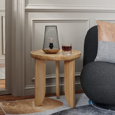 SAFAVIEH Home Collection Malyn Accent Table - 18" L x 18" D x 20" H