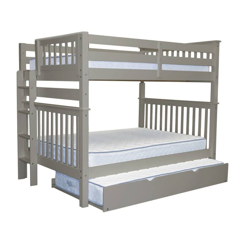 Taylor & Olive Trillium Full over Full Bunk Bed, Twin Trundle