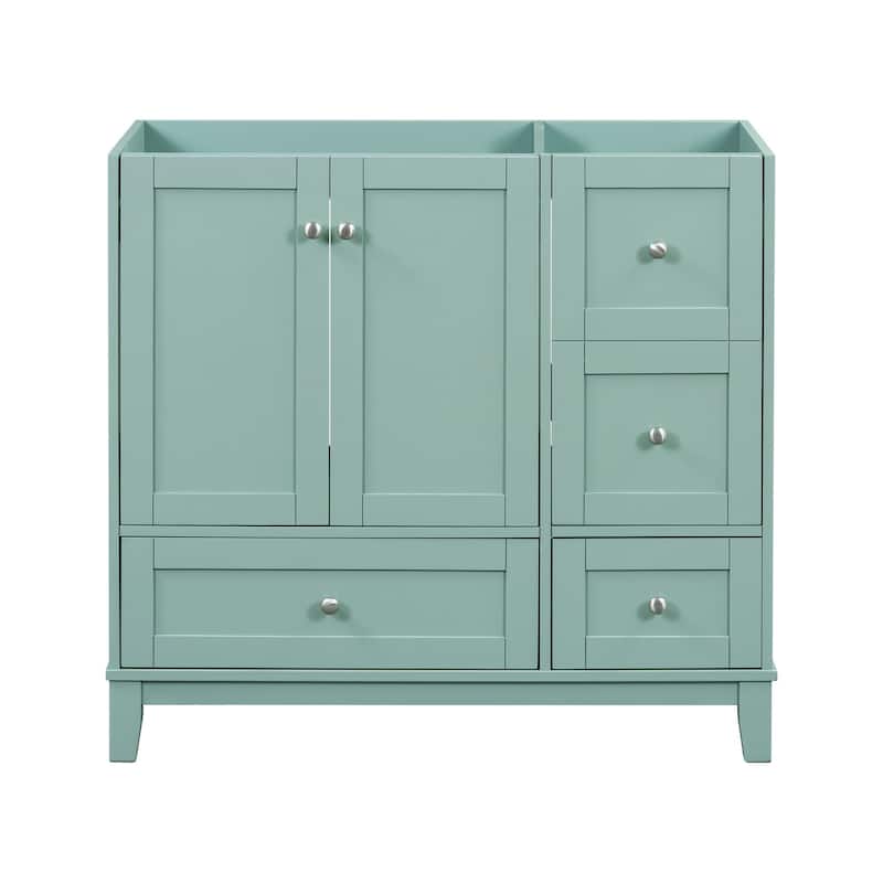 36 inch MDF Freestanding Bathroom Vanity without Counter Top
