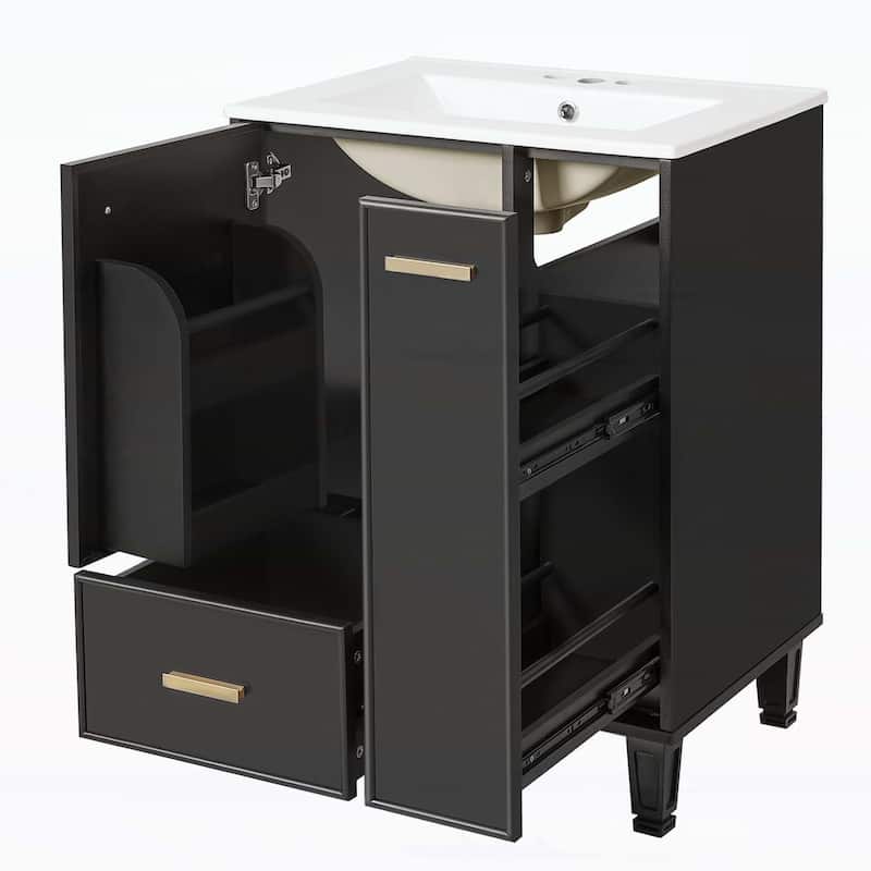 24" Bathroom Vanity with Sink
