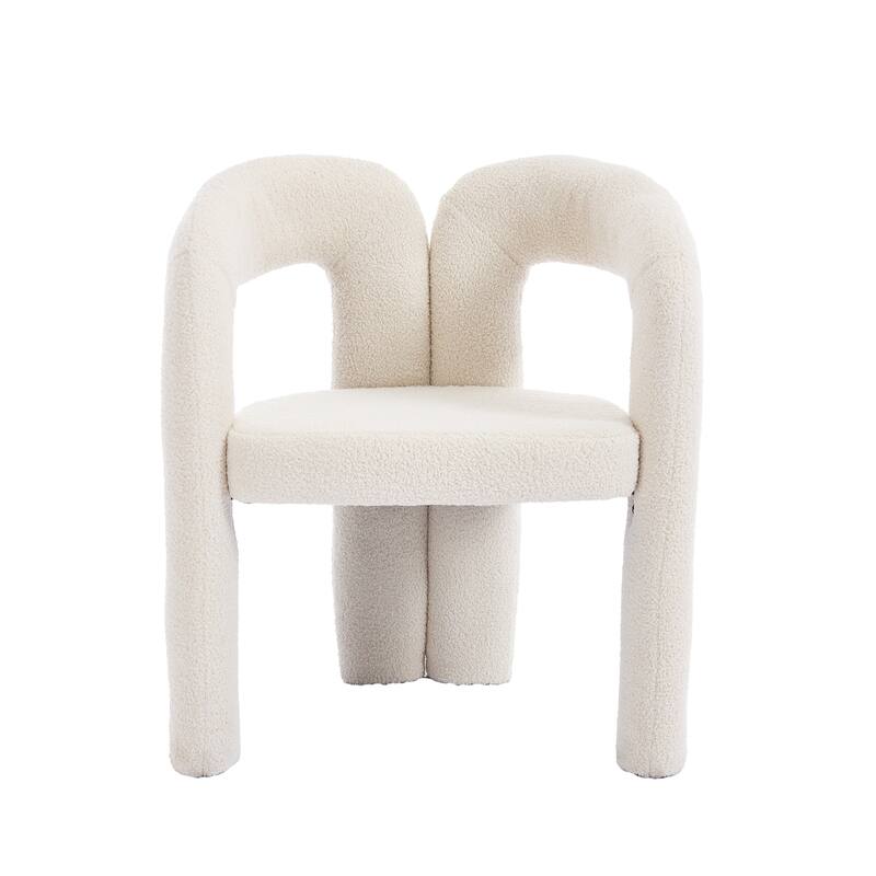 Contemporary Designed Velvet Fabric Upholstered Accent/Dining Chair/Barrel Side Chairs Armchair For Living Room Set Of 2