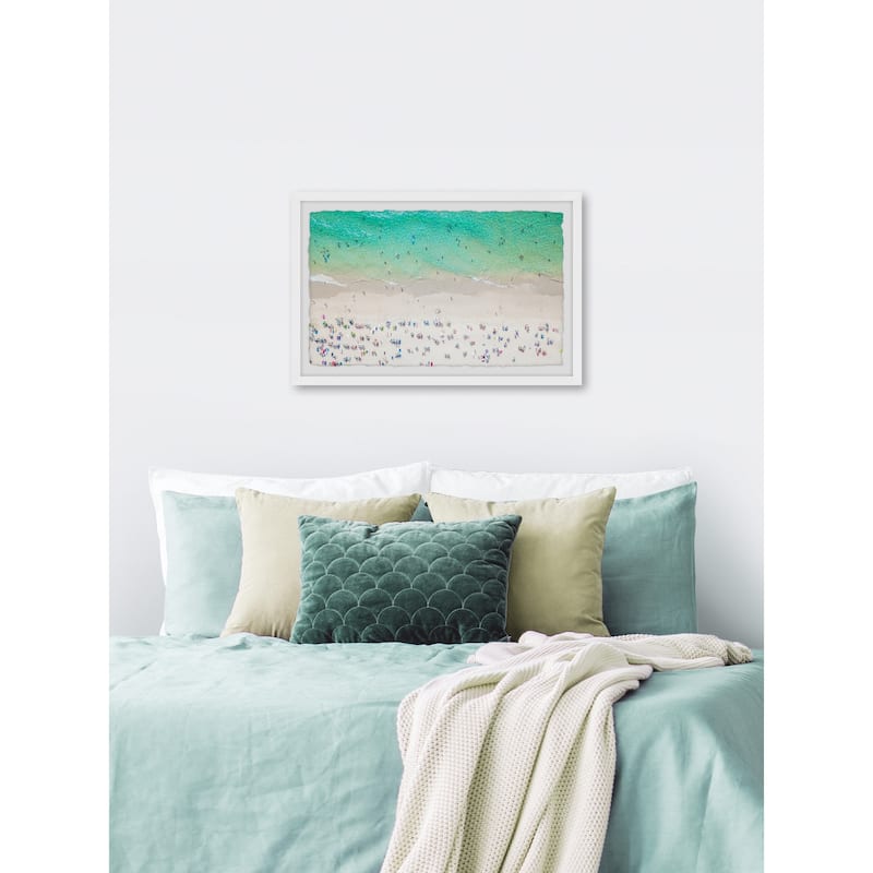 'Beach Destination' Framed Painting Print