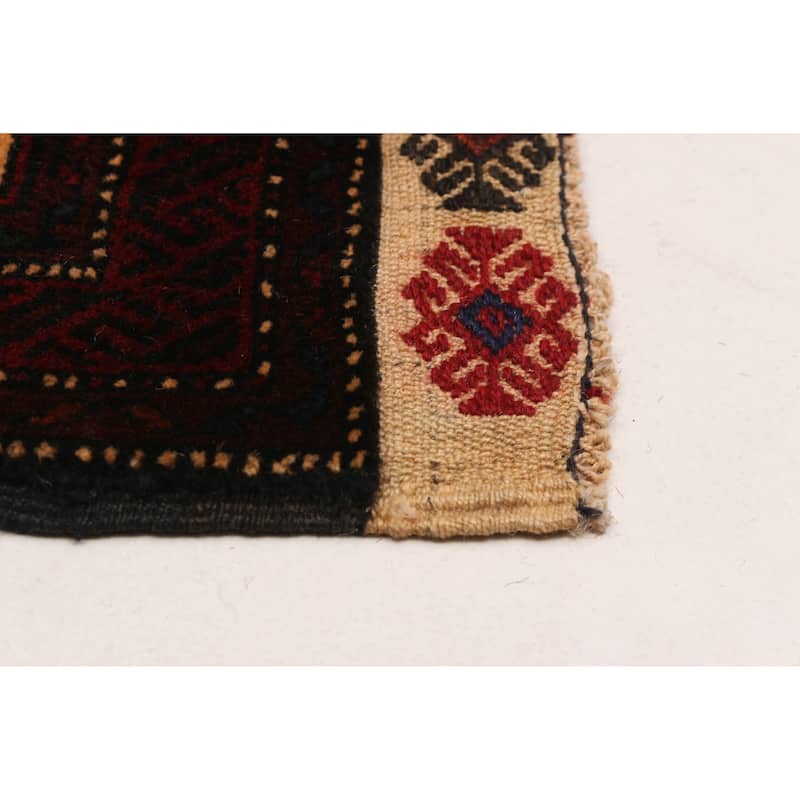 Teimani Red Rug 4'1" x 6'7" - 4'1 x 6'7