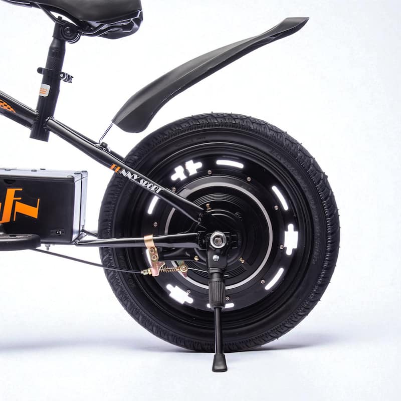 24V Kids Electric Dirt Bike with 300W Motor, 16in Wheels, Handle Acceleration, Adjustable Seat, Power Display & Hand Brakes