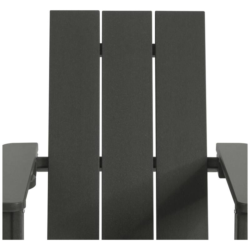 Shoreside Kids Outdoor Poly Adirondack Chair with Cup Holder (Set of 2)