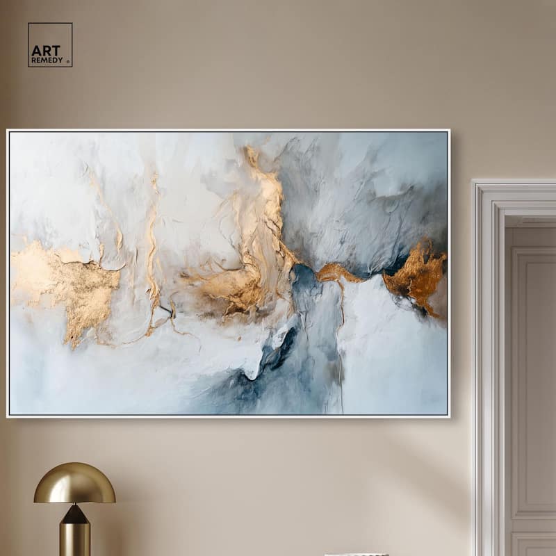 Canvas of Golden Shades Canvas by Art Remedy