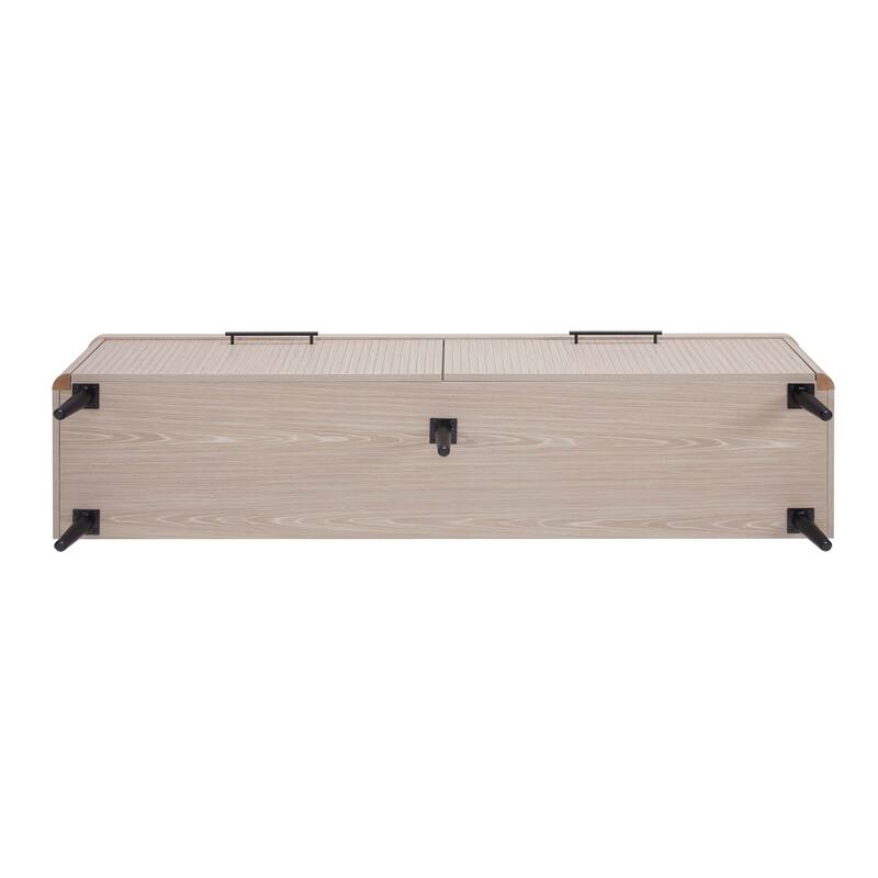 Manhattan Comfort Mid Century Modern Jodie 68.9 Inch TV Stand