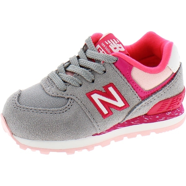 new balance gray and pink