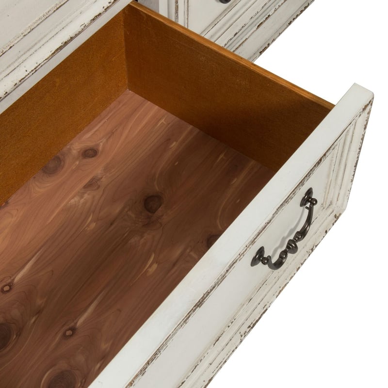 Liberty Furniture Abbey Park Panel Bed, Dresser & Mirror, Chest, Nightstand - California King, King, Queen