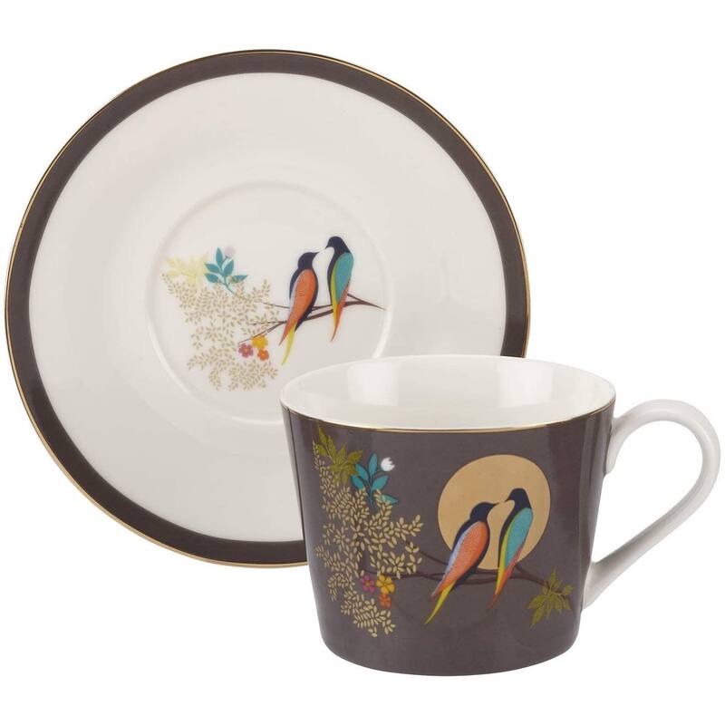 Sara Miller for Portmeirion London Chelsea Teacup and Saucer - 8 oz.