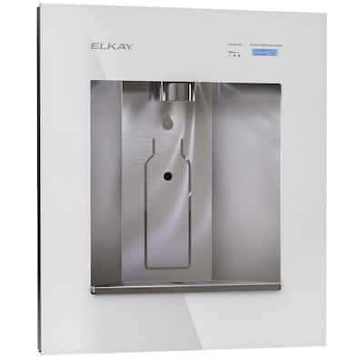 Elkay ezH2O Liv Built-in Filtered Water Dispenser, Remote Chiller, Aspen White