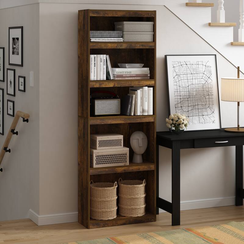 Furinno JAYA Enhanced Home 5-Tier Shelf Bookcase