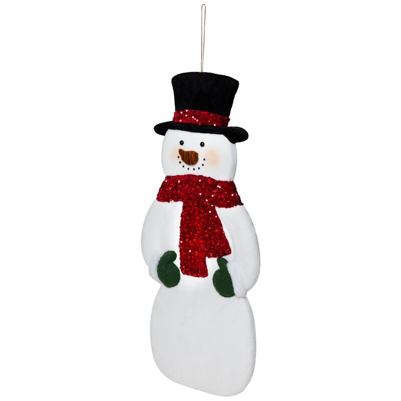 Snowman Hanging Wall Christmas Decoration - 3'