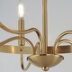 preview thumbnail 2 of 8, Maxim 14495 Frankie 5 Light 26" Wide Taper Candle Style Chandelier