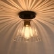 preview thumbnail 3 of 9, Vaxcel Lighting C0322 Dalton 8" Wide Semi-Flush Ceiling Fixture /