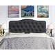 preview thumbnail 5 of 10, Harriman Tufted Upholstered Standard Camelback Headboard