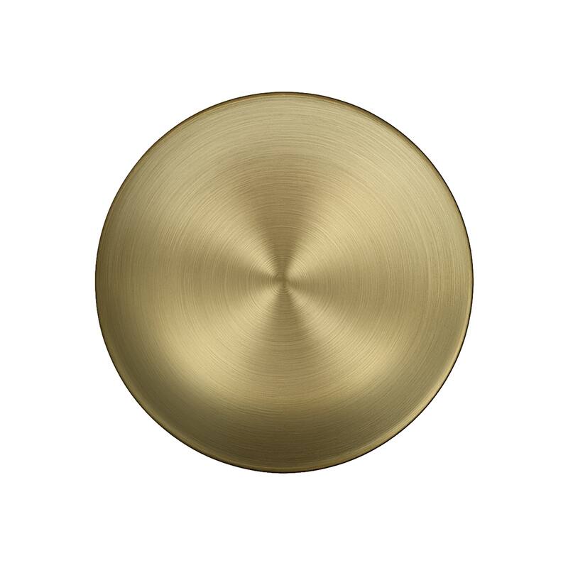 Whitehaus Collection Decorative Pop-up Mushroom Drain with Overflow - Antique Brass