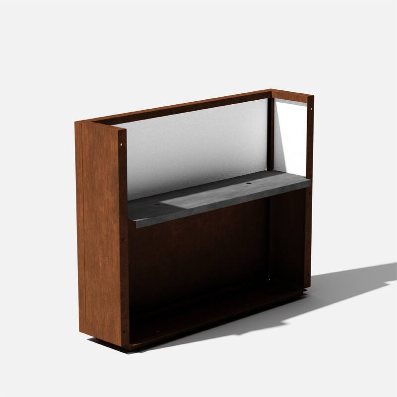 Corten Steel Span Planter