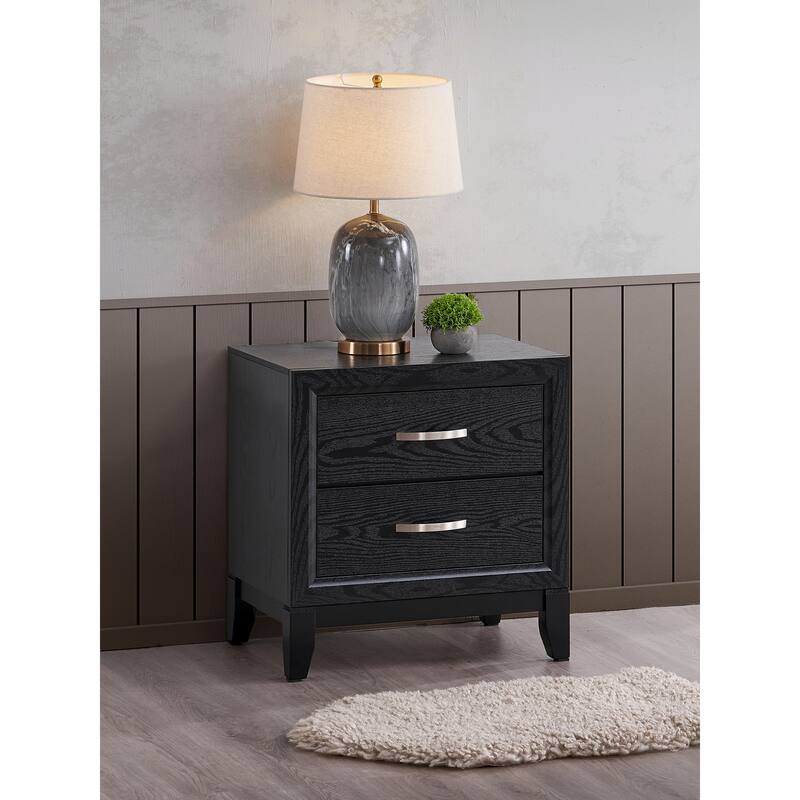 Glasgow 2-Drawer 24 in. W Nightstand