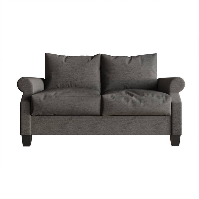 CraftPorch Classic Linen Upholstered 3-Piece Living Room Set