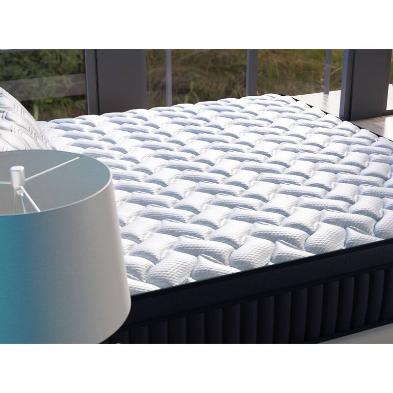 14" queen size elite luxury hybrid mattress - firm