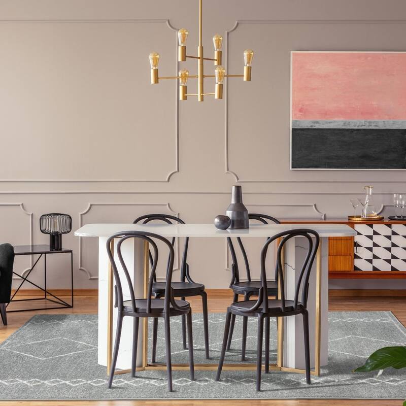Luxe Weavers Boho Moroccan Geometric Area Rug