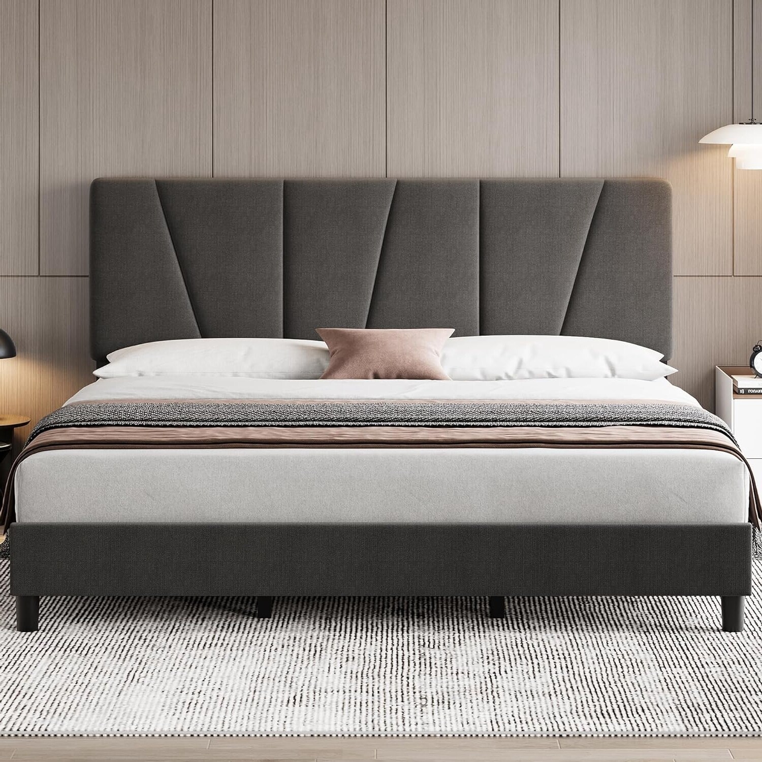 framin様返品用 Bed-Frame-with-Adjustable-
