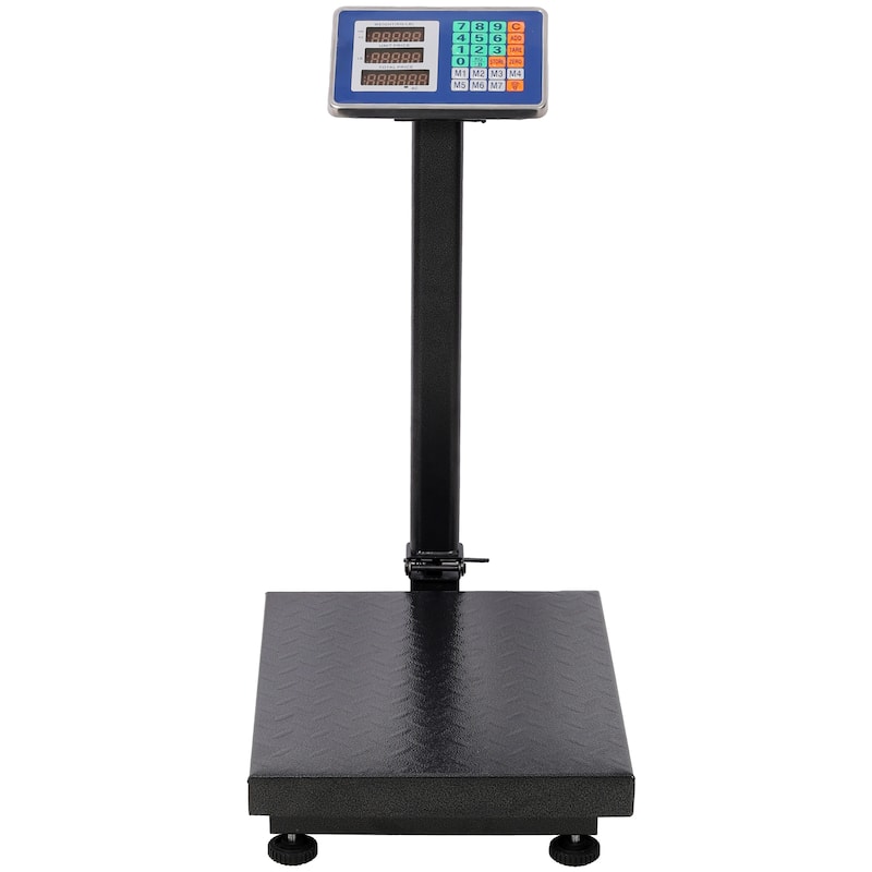 Anmytek Heavy Duty Platform Scale Industrial Commercial Warehouse Shipping Weighing