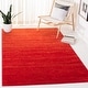 preview thumbnail 111 of 162, SAFAVIEH Adirondack Vera Modern Ombre Distressed Area Rug 3' x 5' - Red/Grey