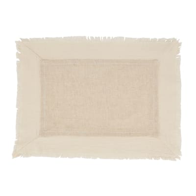 Fringe Duo Layer Placemat (Set of 4)