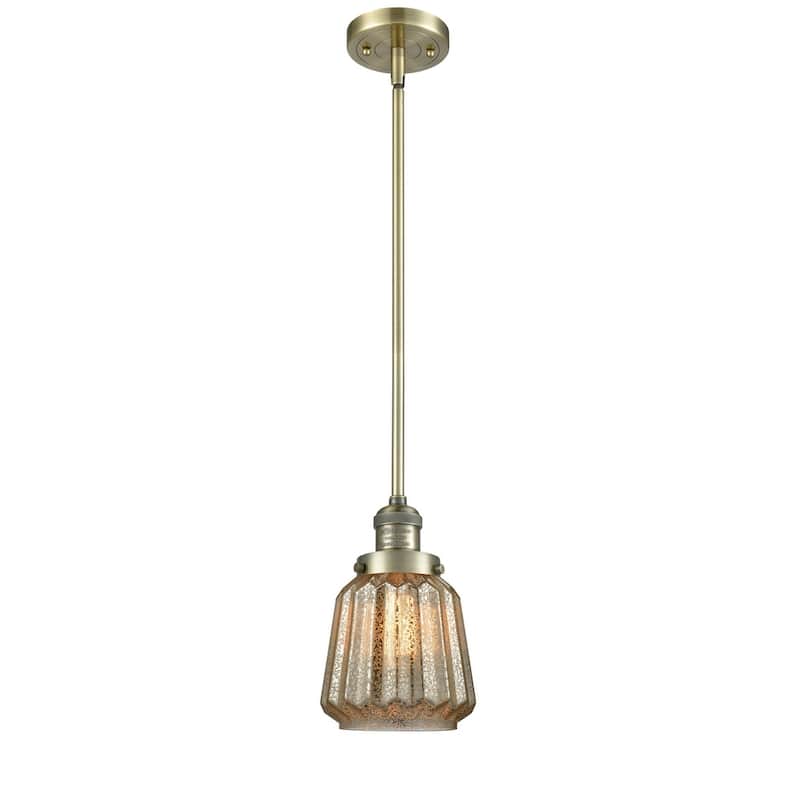 Innovations Lighting Chatham Single Light 6" Wide Mini Pendant with