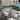 82.7in Outdoor Patio Rectangle Aluminum Wood-Like Dining Table with Umbrella Hole