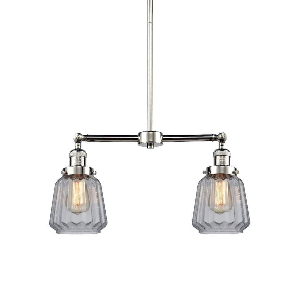 Innovations Lighting Chatham 2 Light 21" Wide Linear Chandelier