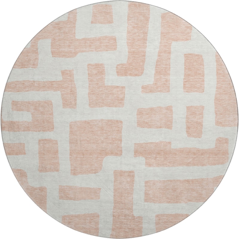 Premium Washable Super Soft Geo Maze Mayfield Rug