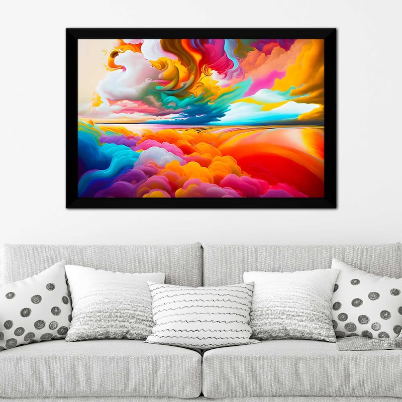 "Constructed Dreams IV (Horizontal)" by Nikita Mann Print on Acrylic