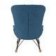 preview thumbnail 19 of 22, Avenue Greene Ernest Rocker Accent Chair with Storage Pockets - N/A