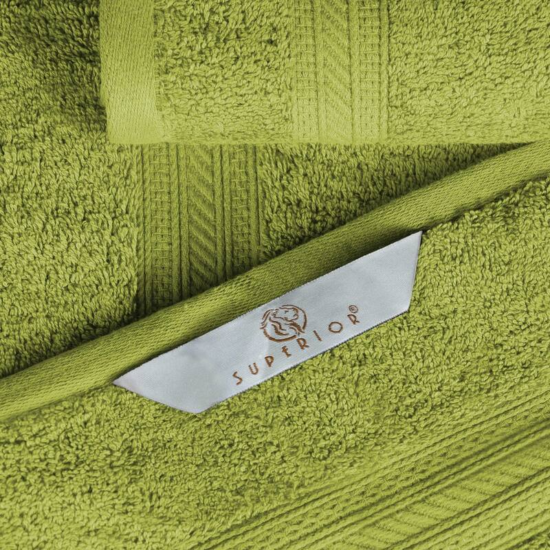 Superior Long Staple Combed Cotton Solid Bath Sheet - (Set of 2)