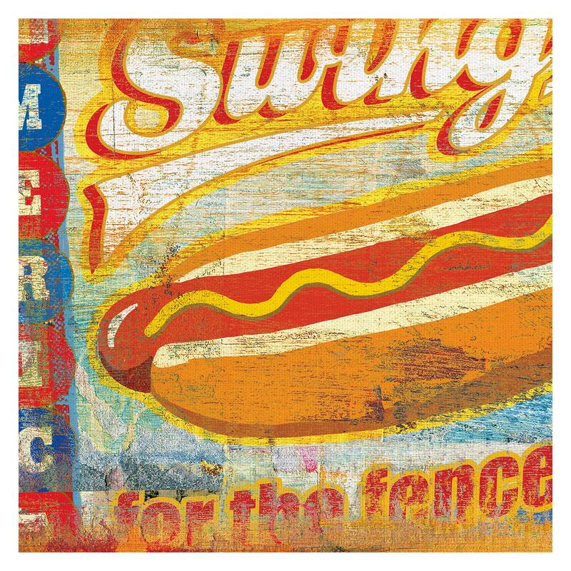 Swing for the Fences by Grand Image Canvas Art Print