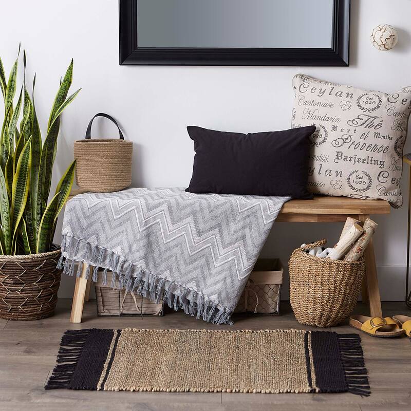 DII Zig-Zag Chevron Throw