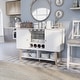 preview thumbnail 4 of 12, Carson Carrington Ingrirud Modern 4-bottle Buffet Server