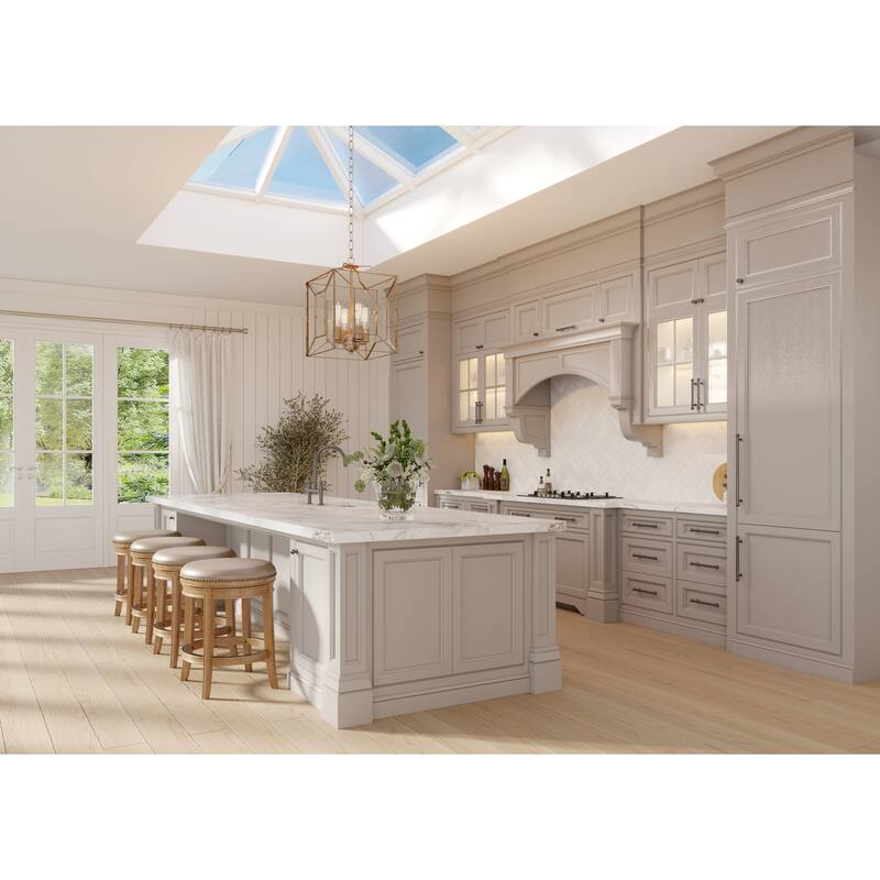 Maven Lane Alexander Backless Swivel Kitchen Stool