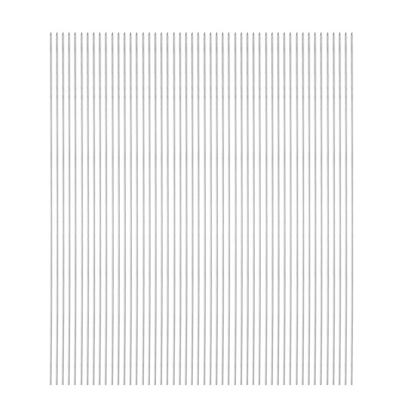 50pcs Kebob Skewers 29cm x 1.3mm Round BBQ Grill Sticks - 29cm x 1.3mm